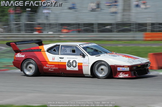 2008-04-26 Monza 0764 Classic Endurance Racing - Traber - BMW M1 1979